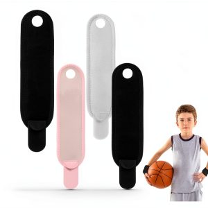 Kids Wrist Brace 4-pack Adjustable Set by ECNHIVE Pink Black Grey-0