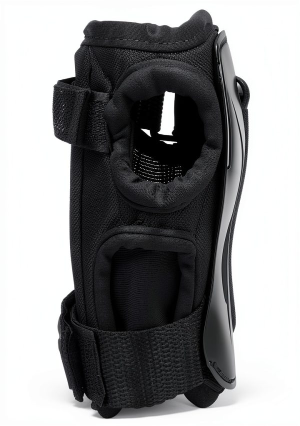 Skate Wrist Guards CTHOPER EVA Padding Adjustable Straps Black Large-6