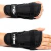 Skate Wrist Guards CTHOPER EVA Padding Adjustable Straps Black Large-3