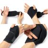 Kids Wrist Brace 4-pack Adjustable Set by ECNHIVE Pink Black Grey-3