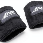 Hockey Wrist Guard Black A&R Collectibles Padded Terry Cloth One Size-0
