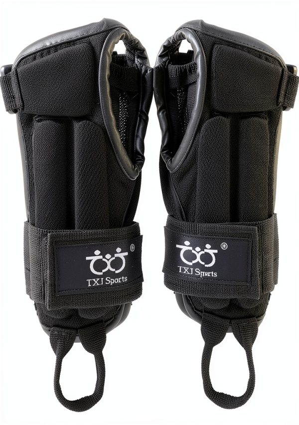 Wrist Guard boruizhen Impact-Resistant PE Splints Adjust Velcro Large-5