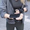 Elos Protective Gear Set Knee & Wrist Pads Adjustable Comfort Black-5