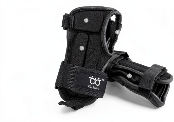 Wrist Guard boruizhen Impact-Resistant PE Splints Adjust Velcro Large-2