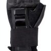 Triple Eight Hired Hands Glove Wrist Guard Black Neoprene Leather-5
